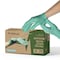 Fifthpulse Disposable Gloves, 3 mil Palm, Nitrile, S, 150 PK, Pastel Green FMN100549 - alternate 1